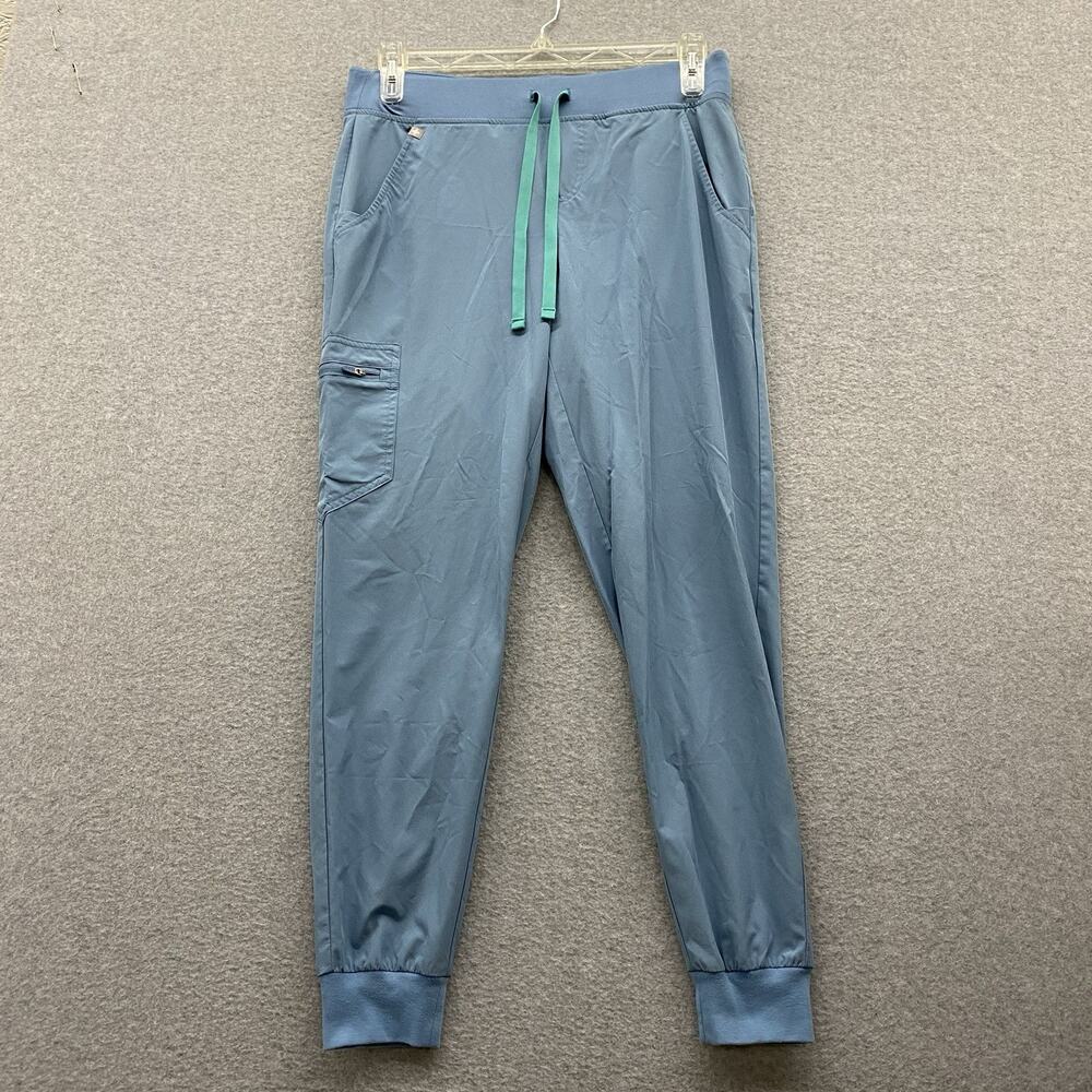 FIGS FREEx Zamora Jogger Scrub Pants Women’s Medium Cool Blue Technical